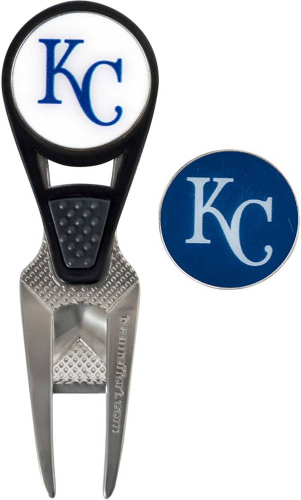 Team Effort Kansas City Royals CVX Divot Tool and Ball Marker Set