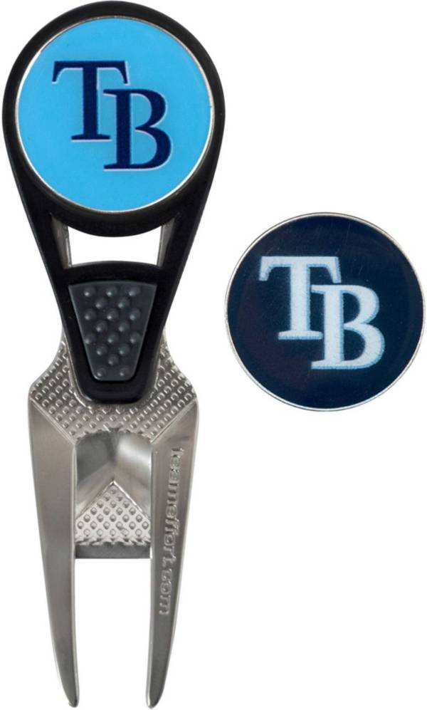 Team Effort Tampa Bay Rays CVX Divot Tool and Ball Marker Set