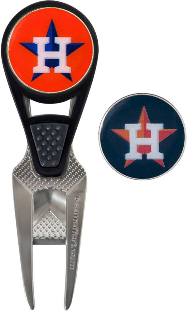 Team Effort Houston Astros CVX Divot Tool and Ball Marker Set