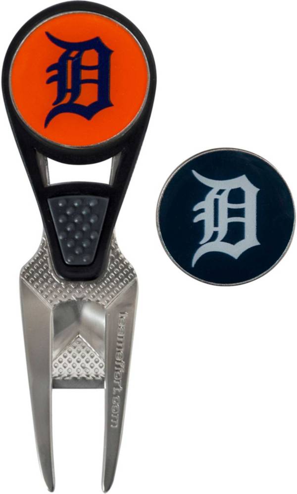 Team Effort Detroit Tigers CVX Divot Tool and Ball Marker Set