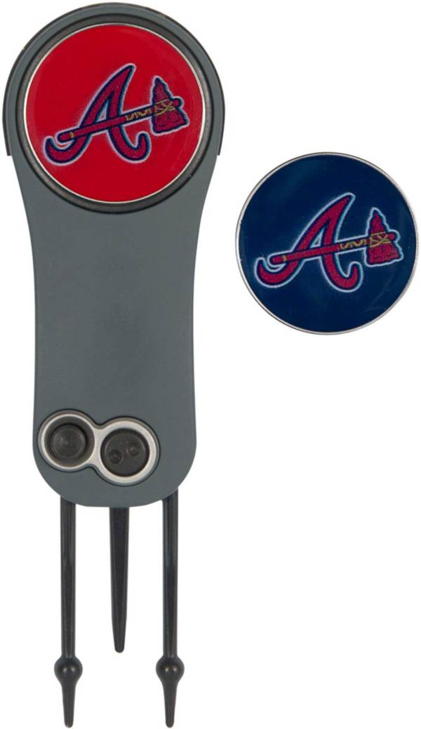 Team Effort Atlanta Braves Switchblade Divot Tool and Ball Marker Set product image