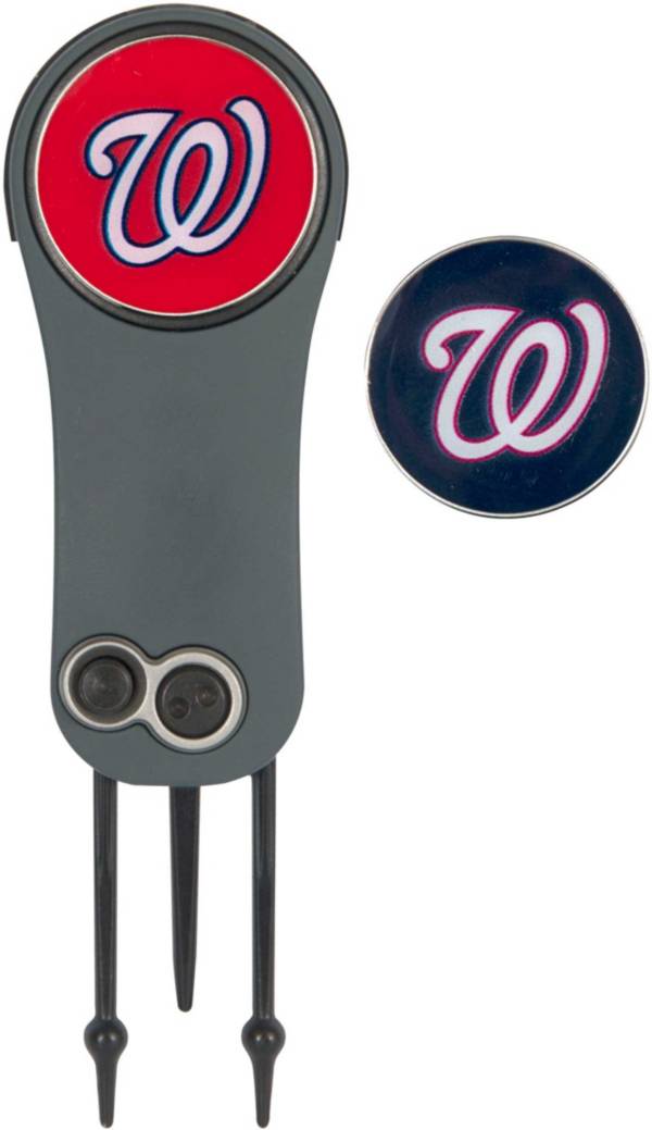 Team Effort Washington Nationals Switchblade Divot Tool and Ball Marker Set
