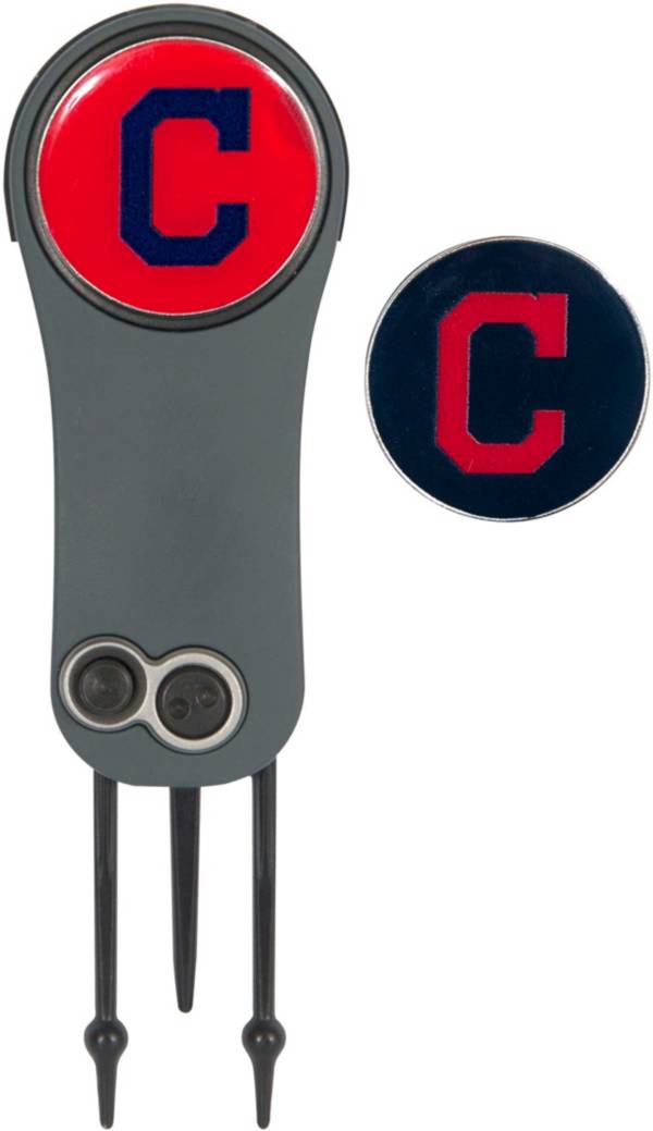 Team Effort Cleveland Indians Switchblade Divot Tool and Ball Marker Set