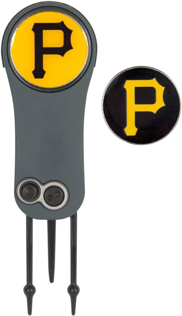 Team Effort Pittsburgh Pirates Switchblade Divot Tool and Ball Marker Set