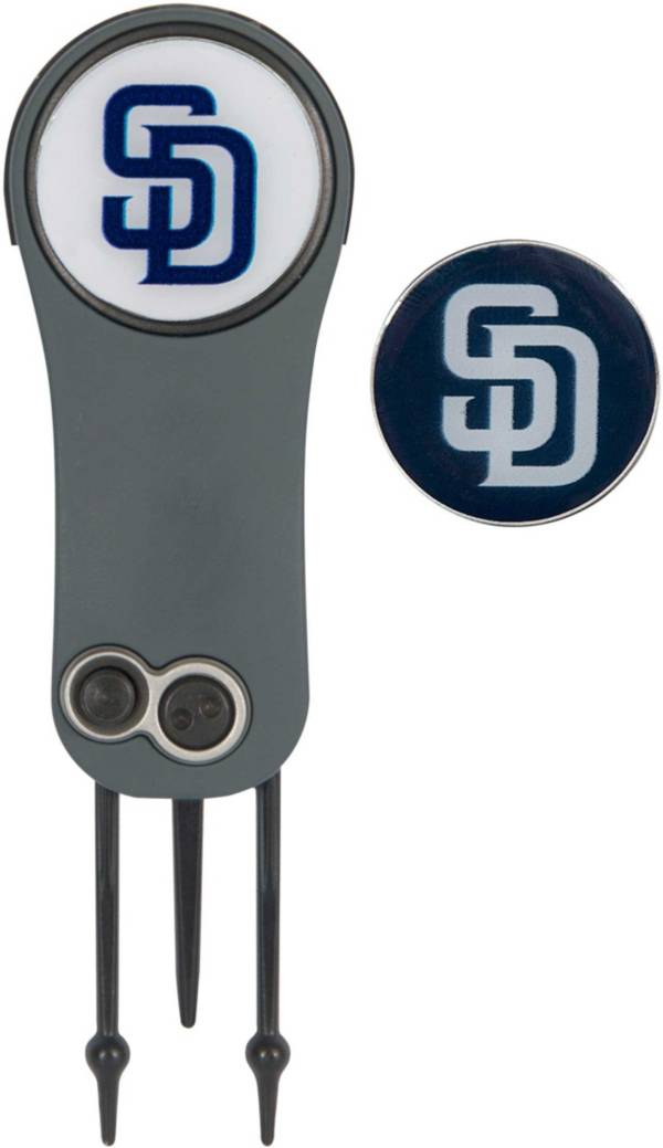 Team Effort San Diego Padres Switchblade Divot Tool and Ball Marker Set