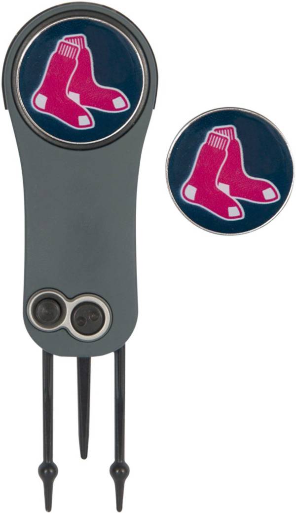 Team Effort Boston Red Sox Switchblade Divot Tool and Ball Marker Set