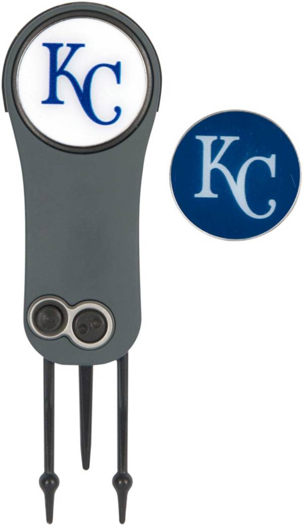 Team Effort Kansas City Royals Switchblade Divot Tool and Ball Marker Set