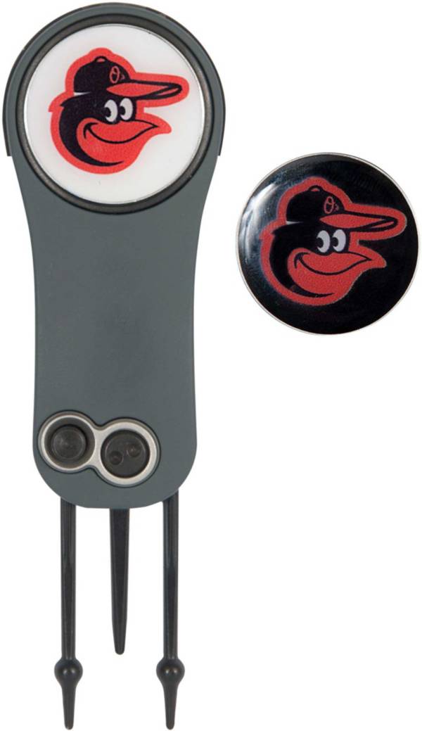 Team Effort Baltimore Orioles Switchblade Divot Tool and Ball Marker Set