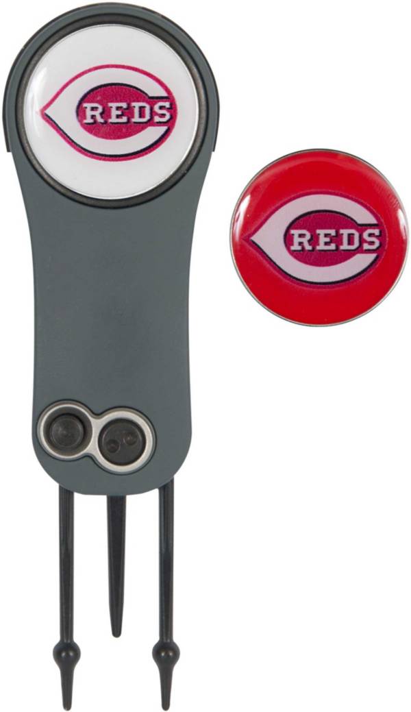 Team Effort Cincinnati Reds Switchblade Divot Tool and Ball Marker Set product image