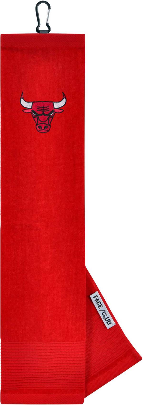 Team Effort Chicago Bulls Embroidered Face/Club Tri-Fold Towel