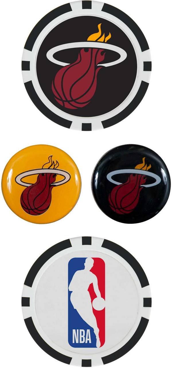 Team Effort Miami Heat Ball Marker Set
