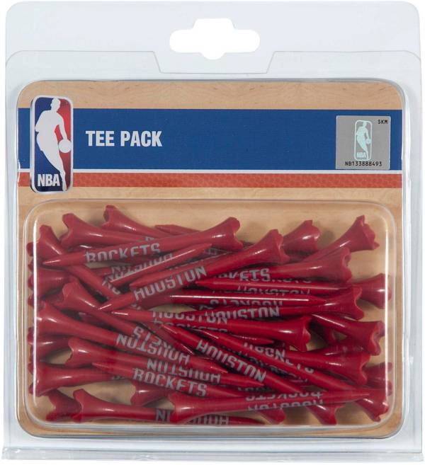 Team Effort Houston Rockets 2.75" Golf Tees - 40 Pack product image