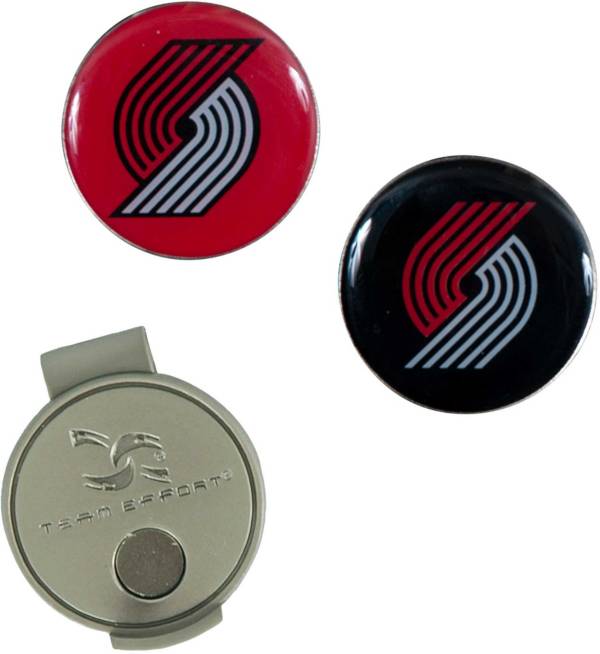 Team Effort Portland Trail Blazers Hat Clip and Ball Markers Set