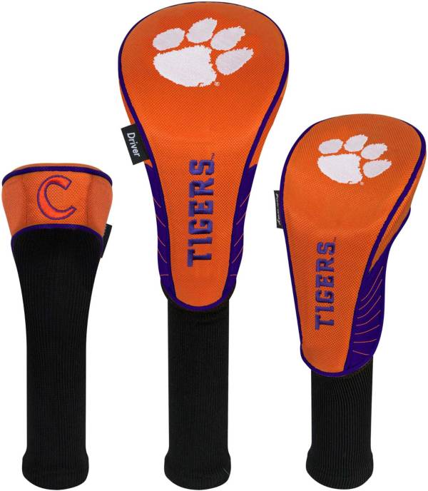 Team Effort Clemson Tigers Headcovers - 3 Pack