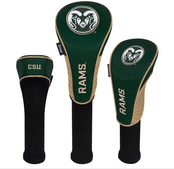 Team Effort Colorado State Rams Headcovers - 3 Pack