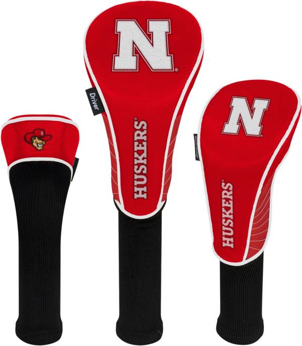 Team Effort Nebraska Cornhuskers Headcovers - 3 Pack