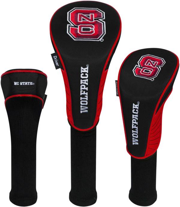 Team Effort NC State Wolfpack Headcovers - 3 Pack