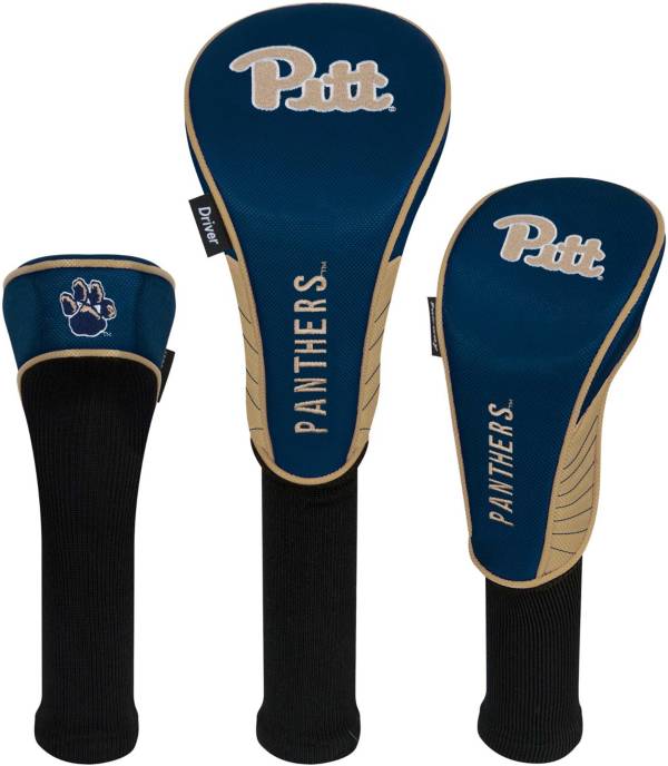 Team Effort Pitt Panthers Headcovers - 3 Pack