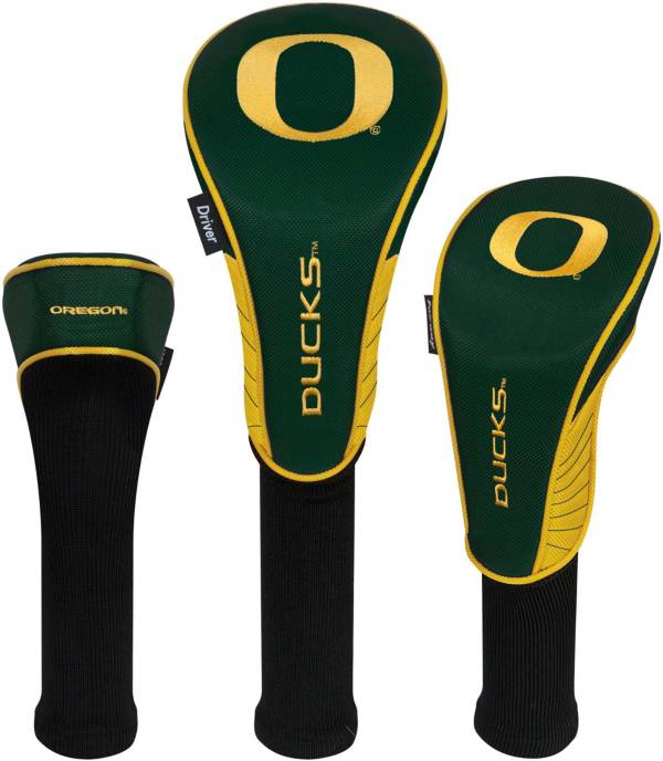 Team Effort Oregon Ducks Headcovers - 3 Pack