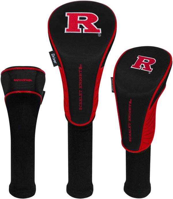 Team Effort Rutgers Scarlet Knights Headcovers - 3 Pack