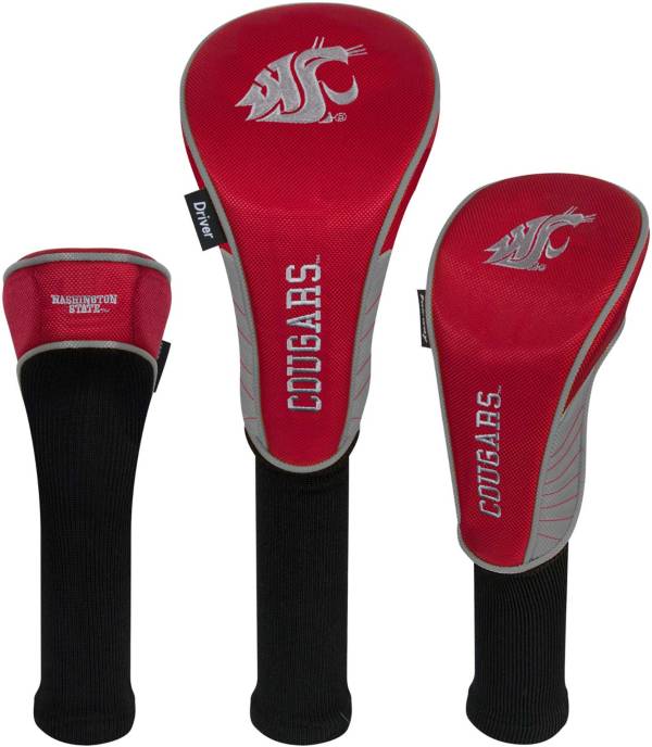 Team Effort Washington State Cougars Headcovers - 3 Pack