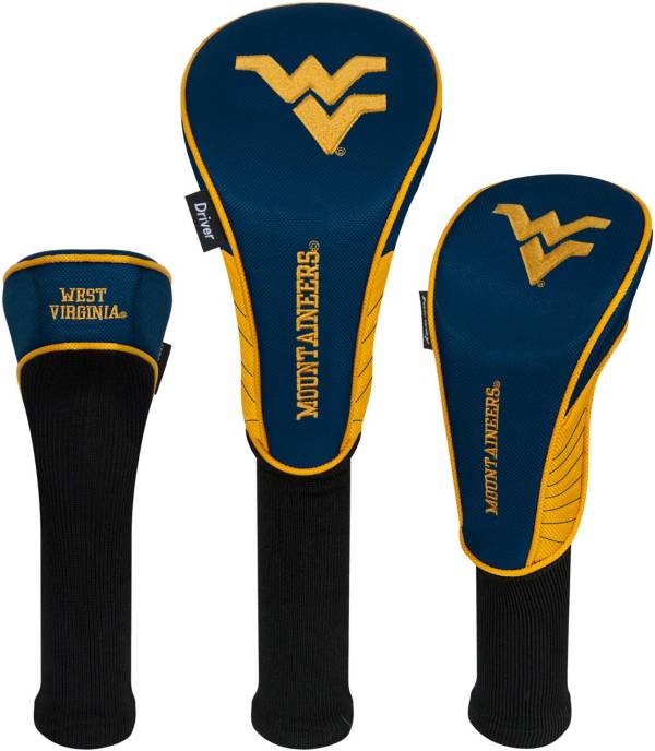 Team Effort West Virginia Mountaineers Headcovers - 3 Pack