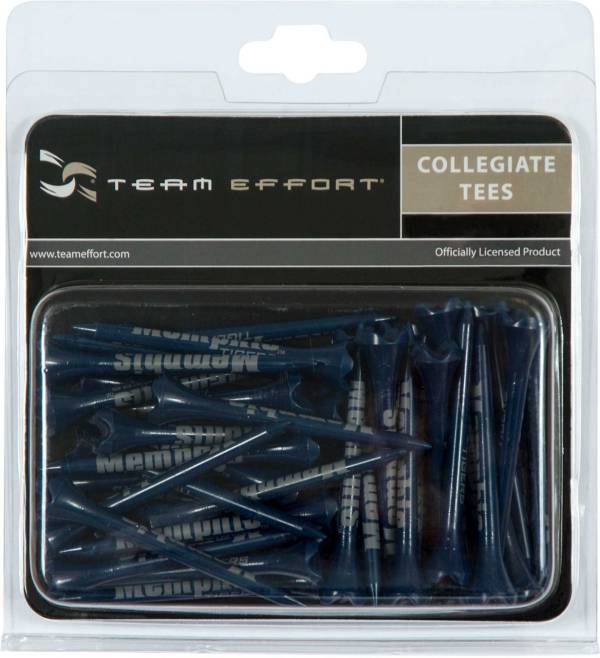 Team Effort Memphis Tigers 2.75" Golf Tees - 40 Pack