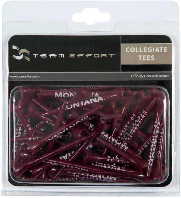 Team Effort Montana Grizzlies 2.75" Golf Tees - 40 Pack