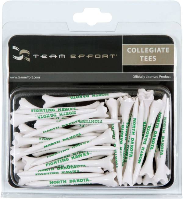 Team Effort North Dakota Fighting Hawks 2.75" Golf Tees - 40 Pack