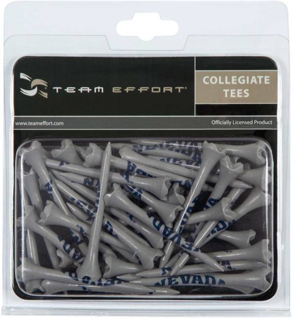 Team Effort Nevada Wolf Pack 2.75" Golf Tees - 40 Pack