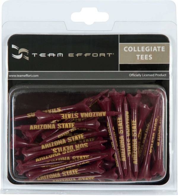 Team Effort Arizona State Sun Devils 2.75" Golf Tees - 40 Pack