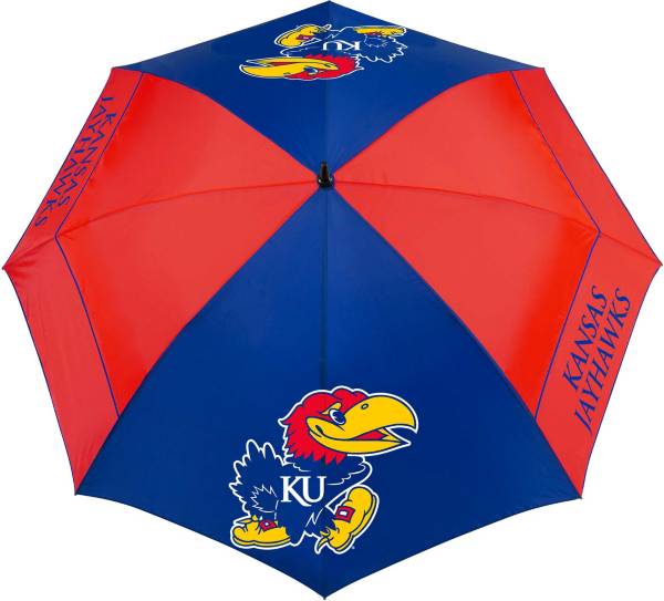 Team Effort Kansas Jayhawks 62" Windsheer Lite Golf Umbrella product image