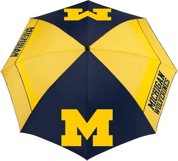 Team Effort Michigan Wolverines 62" Windsheer Lite Golf Umbrella