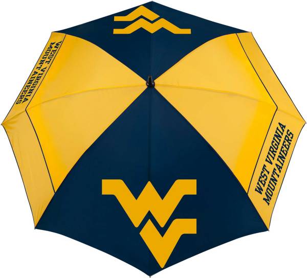 Team Effort West Virginia Mountaineers 62" Windsheer Lite Golf Umbrella