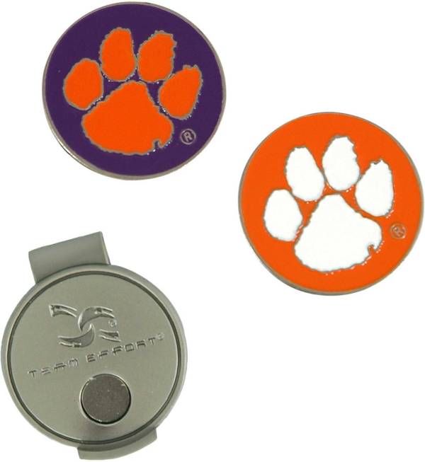 Team Effort Clemson Tigers Hat Clip and Ball Markers Set product image