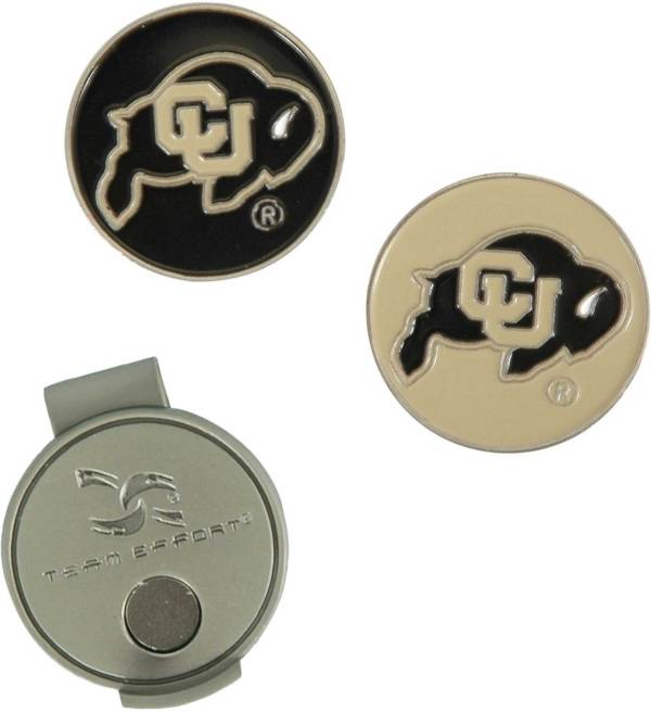 Team Effort Colorado Buffaloes Hat Clip and Ball Markers Set