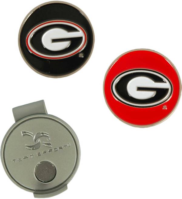 Team Effort Georgia Bulldogs Hat Clip and Ball Markers Set