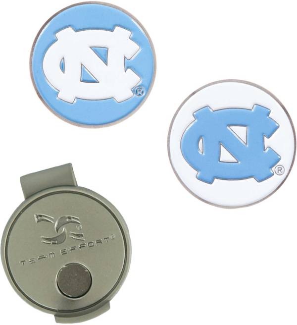 Team Effort North Carolina Tar Heels Hat Clip and Ball Markers Set
