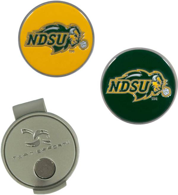 Team Effort North Dakota State Bison Hat Clip and Ball Markers Set