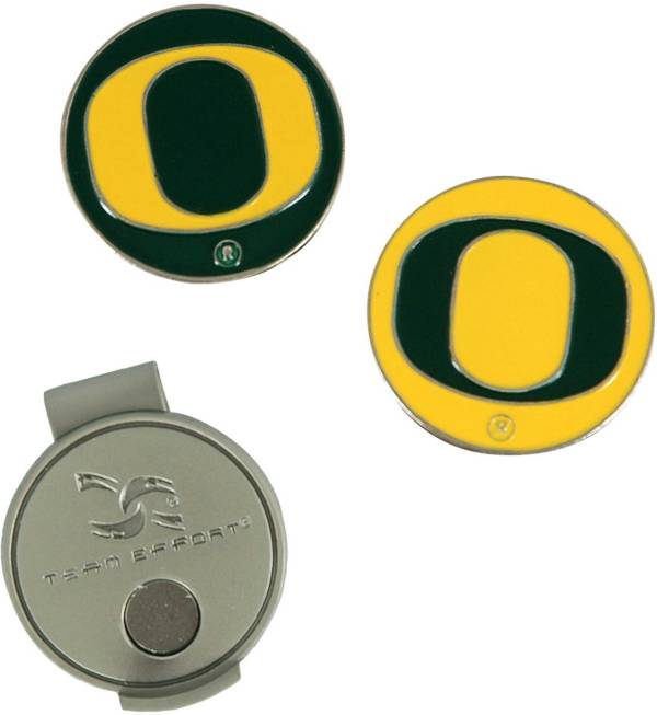 Team Effort Oregon Ducks Hat Clip and Ball Markers Set