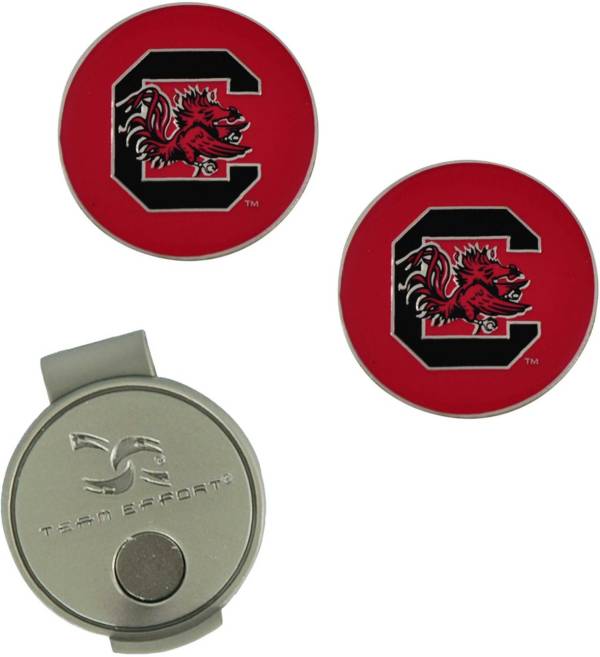 Team Effort South Carolina Gamecocks Hat Clip and Ball Markers Set