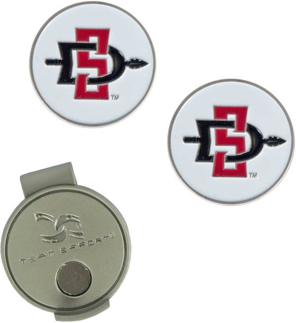 Team Effort San Diego State Aztecs Hat Clip and Ball Markers Set