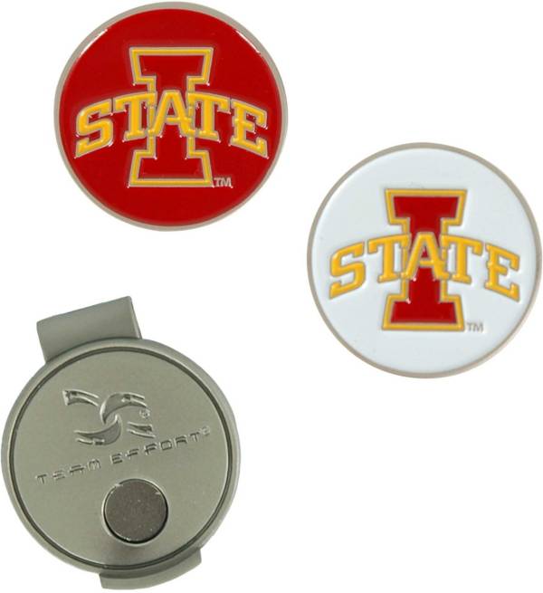 Team Effort Iowa State Cyclones Hat Clip and Ball Markers Set