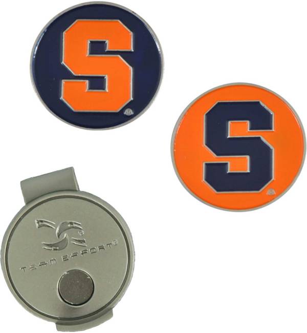 Team Effort Syracuse Orange Hat Clip and Ball Markers Set