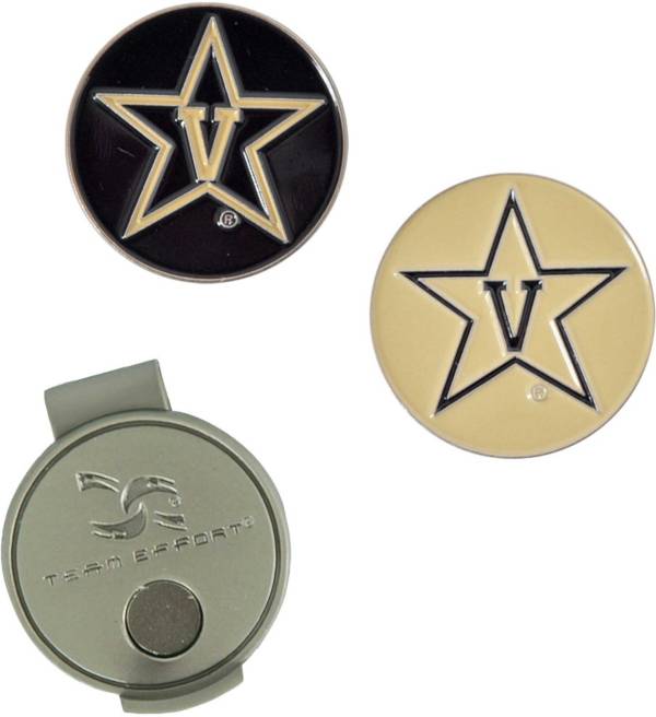 Team Effort Vanderbilt Commodores Hat Clip and Ball Markers Set