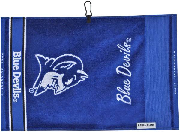 Team Effort Duke Blue Devils Face/Club Jacquard Golf Towel