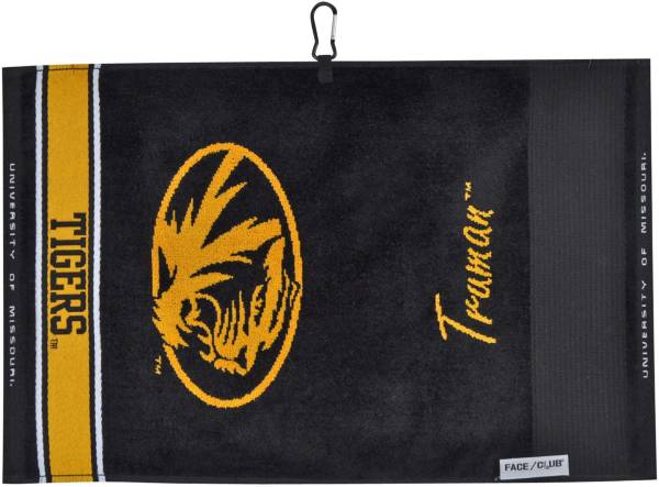 Team Effort Missouri Tigers Face/Club Jacquard Golf Towel
