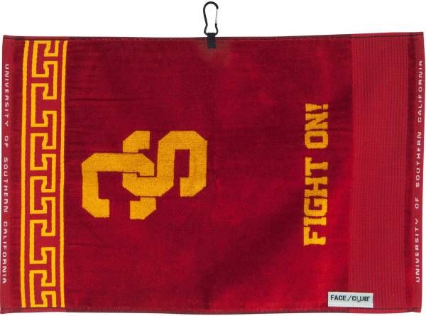 Team Effort USC Trojans Face/Club Jacquard Golf Towel product image