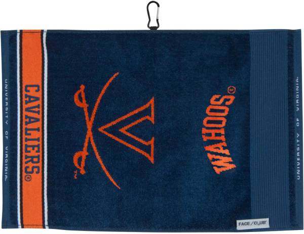 Team Effort Virginia Cavaliers Face/Club Jacquard Golf Towel