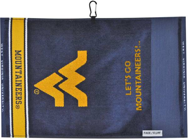 Team Effort West Virginia Mountaineers Face/Club Jacquard Golf Towel product image